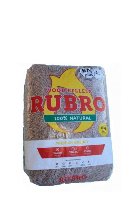 Pellets RUBRO 15 Kg (65 SACOS)